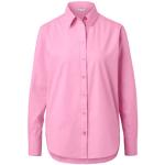 Reduzierte Pinke TCHIBO Hemdblusen aus Baumwolle für Damen Größe S 