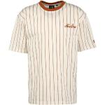 Reduzierte Hellbraune Oversize New Era Baseball-Shirts für Herren Größe M 