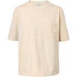 Reduzierte Braune Kurzärmelige TCHIBO Nachhaltige Shirts mit Tasche aus Baumwolle für Damen Größe L 