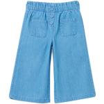 Blaue OVS Jeggings für Kinder & Jeans-Leggings für Kinder mit Knopf aus Baumwolle maschinenwaschbar für Mädchen Größe 80 