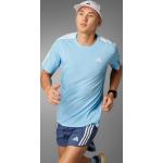 Blaue adidas Own The Run T-Shirts für Herren Größe XL 