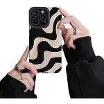 Reduzierte Zebramuster Elegante iPhone 15 Pro Hüllen mit Tiermotiv mit Muster aus Silikon für Herren 