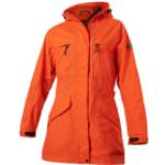 Orange Wasserdichte Atmungsaktive OWNEY Tuvaq Winterjacken mit Kapuze für Damen Größe XS für den für den Winter 