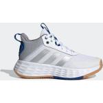 Reduzierte Royalblaue adidas Own The Game Basketballschuhe mit Schnürsenkel in Normalweite aus Mesh Leicht für Kinder Größe 30 