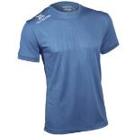 Blaue Sportliche T-Shirts aus Polyester für Herren Größe L 