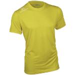 Gelbe Sportliche T-Shirts aus Polyester für Herren Größe S 