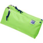 Reduzierte Hellgrüne Oxford Taschen Federtaschen & Federmappen mit Reißverschluss aus Textil für Kinder 