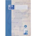 Blaue Schulhefte DIN A4, 90g aus Papier 