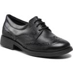 Reduzierte Schwarze Business Geox Hochzeitsschuhe & Oxford Schuhe mit Schnürsenkel für Damen 