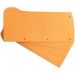 Orange Moderne Oxford Trennstreifen & Trennlaschen aus Papier 