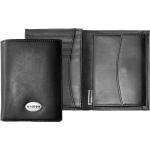 Schwarze Elegante OXMOX Leather Portemonnaies & Wallets mit RFID-Schutz 