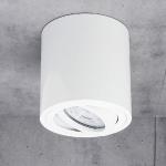 Reduzierte Weiße LED Aufbaustrahler aus Aluminium schwenkbar GU10 