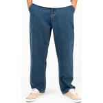 Blaue Loose Fit TITUS Baggy Jeans & Loose Fit Jeans mit Knopf aus Baumwolle für Herren Weite 32, Länge 34 