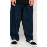 Blaue TITUS Baggy Jeans für Kinder mit Knopf aus Baumwolle Größe 128 
