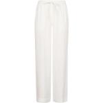 Reduzierte Weiße P.A.R.O.S.H. Seidenhosen aus Seide für Damen Größe M 