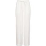 Reduzierte Weiße P.A.R.O.S.H. Seidenhosen aus Seide für Damen Größe XL 