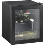Schwarze Weinkühlschränke aus Glas Breite 0-50cm, Höhe 0-50cm, Tiefe 0-50cm 