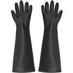Reduzierte Schwarze Lange Handschuhe Größe XL 