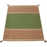 Grüne Paco Home Kelim Teppiche aus Wolle 120x170 
