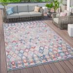 Reduzierte Bunte Moderne Paco Home Outdoor-Teppiche & Balkonteppiche aus Kunststoff 
