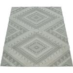 Reduzierte Beige Paco Home Shaggy Teppiche aus Textil 200x290 