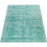 Reduzierte Hellgrüne Moderne Paco Home Teppiche aus Textil 80x150 