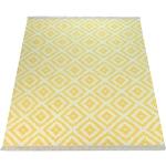 Reduzierte Gelbe Moderne Paco Home Handwebteppiche aus Textil 120x170 