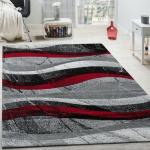 Reduzierte Schwarze Abstrakt Paco Home Design-Teppiche aus Textil 