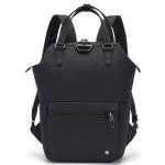 Pacsafe Citysafe CX Mini Backpack Schwarz, Damen Rucksäcke, Größe 11l - Farbe Econyl Black