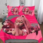 Lady Gaga Bettwäsche Sets & Bettwäsche Garnituren mit Reißverschluss aus Polyester maschinenwaschbar 200x200 3-teilig für den für den Frühling 