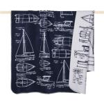Reduzierte Maritime Pad Kuscheldecken & Wohndecken aus Textil 