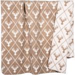 Reduzierte Beige Romantische Pad Kuscheldecken & Wohndecken aus Textil maschinenwaschbar 150x200 für den für den Winter 