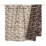 Dunkelbraune Moderne Pad Decken aus Textil 150x200 