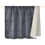 Graue Pad HOBART Decken aus Textil 150x200 