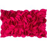 Reduzierte Pinke Blumenmuster Pad DOROTHY Kissenbezüge & Kissenhüllen aus Textil 50x30 