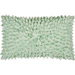 Reduzierte Mintgrüne Pad Kissenbezüge & Kissenhüllen mit Reißverschluss aus Textil 50x30 