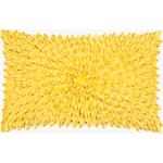 Reduzierte Gelbe Pad Kissenbezüge & Kissenhüllen mit Reißverschluss aus Textil 50x30 