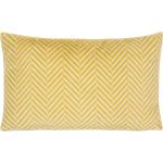 Reduzierte Gelbe Pad Kissenbezüge & Kissenhüllen mit Reißverschluss aus Textil 35x60 