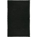 Schwarze Unifarbene Pad UNI Outdoor-Teppiche & Balkonteppiche aus Textil 140x200 