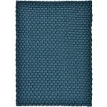 Reduzierte Blaue Unifarbene Moderne Pad UNI Outdoor-Teppiche & Balkonteppiche aus Kunstfaser 