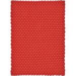 Reduzierte Rote Unifarbene Pad UNI Outdoor-Teppiche & Balkonteppiche aus Polypropylen 