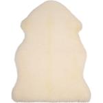 Offwhitefarbene Pad Schaffelle & Schaffellteppiche aus Textil 