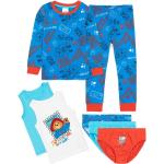Paddington Bear - Schlafanzug für Kinder NS7204 (98) (Blau/Rot)