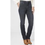 Reduzierte Schwarze Unifarbene Paddocks Slim Fit Jeans aus Denim für Damen Größe XS Weite 44, Länge 28 