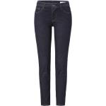 Reduzierte Blaue Paddocks Bio Slim Fit Jeans aus Denim für Damen Größe XS Weite 44, Länge 30 