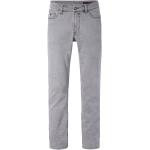 Graue Unifarbene Paddocks Slim Fit Jeans aus Denim für Herren Weite 30, Länge 30 