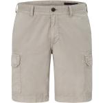 Sandfarbene Unifarbene Paddocks Cargo-Shorts für Herren für den für den Sommer 