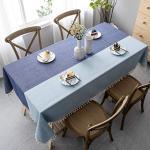 | online kaufen ovale günstig Blaue LadenZeile Tischdecken