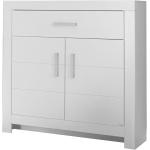 PAIDI Highboard Fiona - weiß - Materialmix - 110 cm - 114,7 cm - 39,3 cm - Kommoden & Sideboards > Highboards