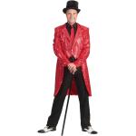 Rote Funny Fashion Charleston-Kostüme & 20er Jahre Kostüme mit Pailletten für Herren Größe XXL 